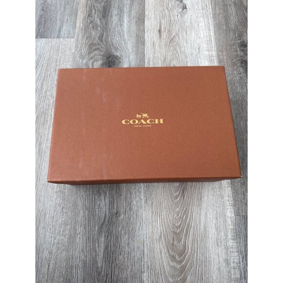 Coach Shoes Ivy Signature Pebble in Black/Smoke NEW Size 7 - Picture 9 of 10